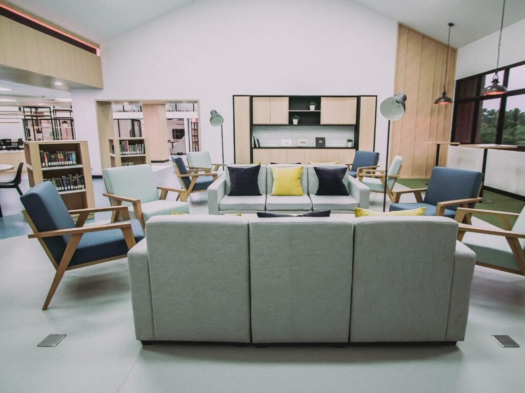 Lounge perpustakaan 