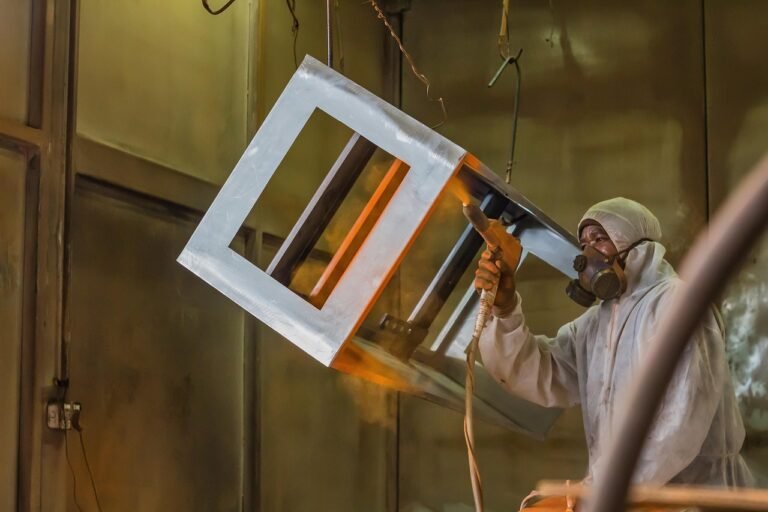 ilustrasi powder coating